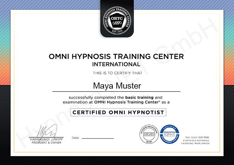 Hypnose lernen - Hypnoseausbildung bei OMNI